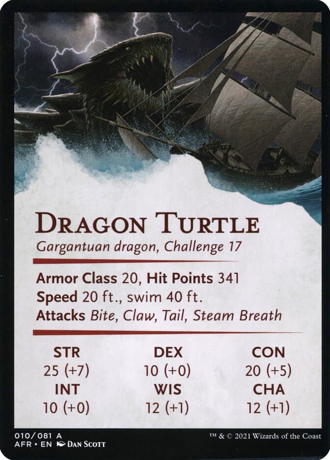 Dragon Turtle // Dragon Turtle Token