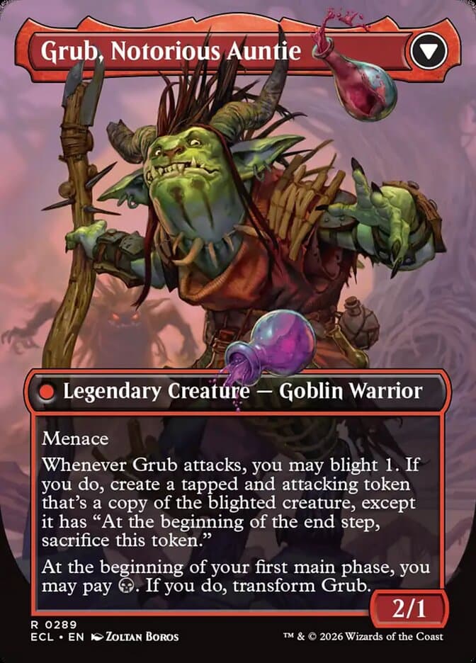 Grub, Storied Matriarch // Grub, Notorious Auntie