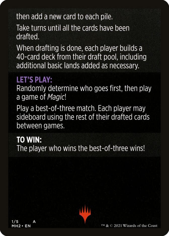 Winchester Draft // Winchester Draft (cont'd) Token