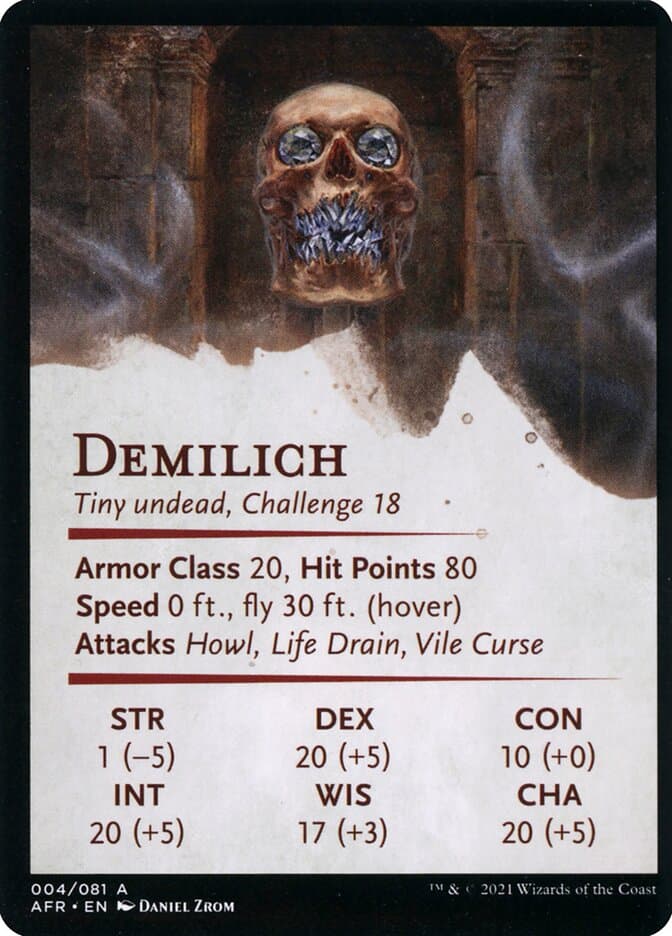 Demilich // Demilich Token