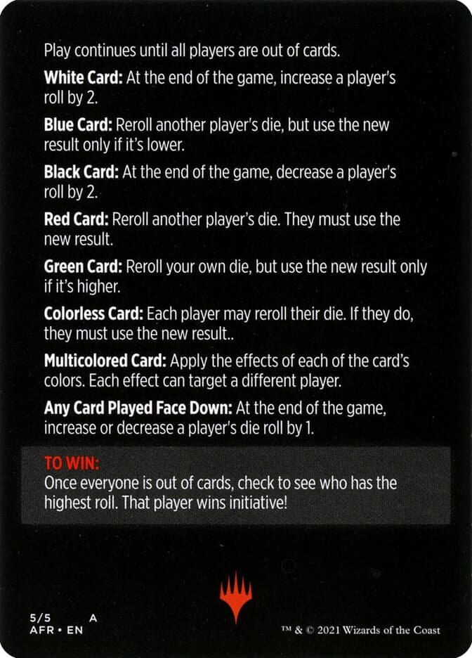 Roll for Initiative // Roll for Initiative (cont'd) Token