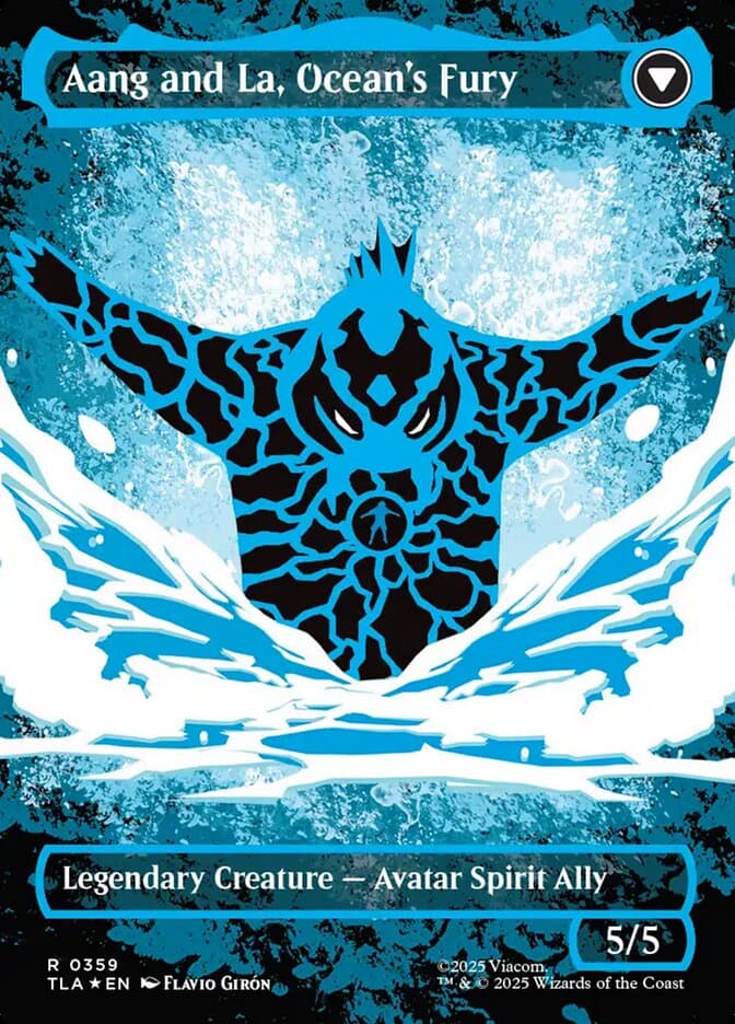 Aang, Swift Savior // Aang and La, Ocean's Fury