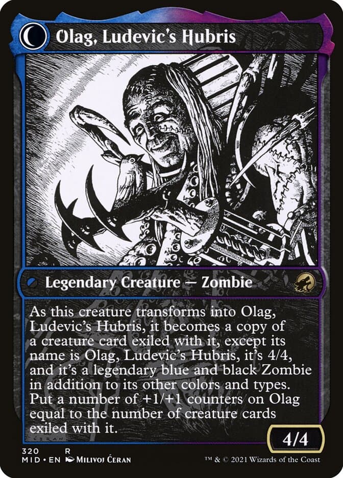 Ludevic, Necrogenius // Olag, Ludevic's Hubris