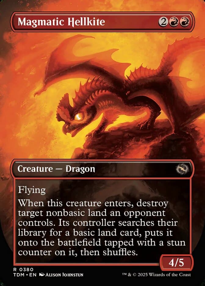 Magmatic Hellkite // Magmatic Hellkite