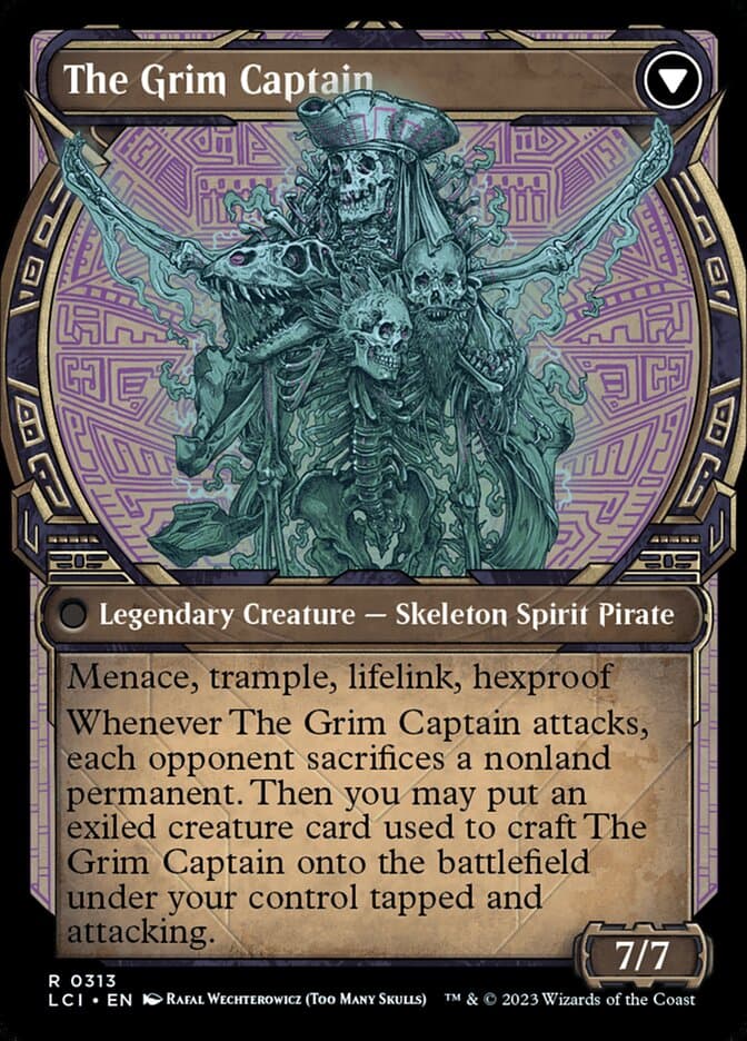 Throne of the Grim Captain // The Grim Captain
