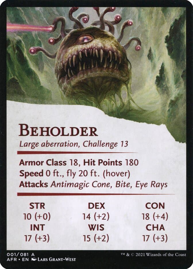 Baleful Beholder // Beholder Token