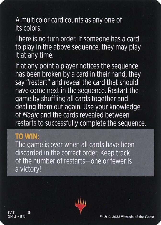 Telepathic Transmission // Telepathic Transmission (cont'd) Token