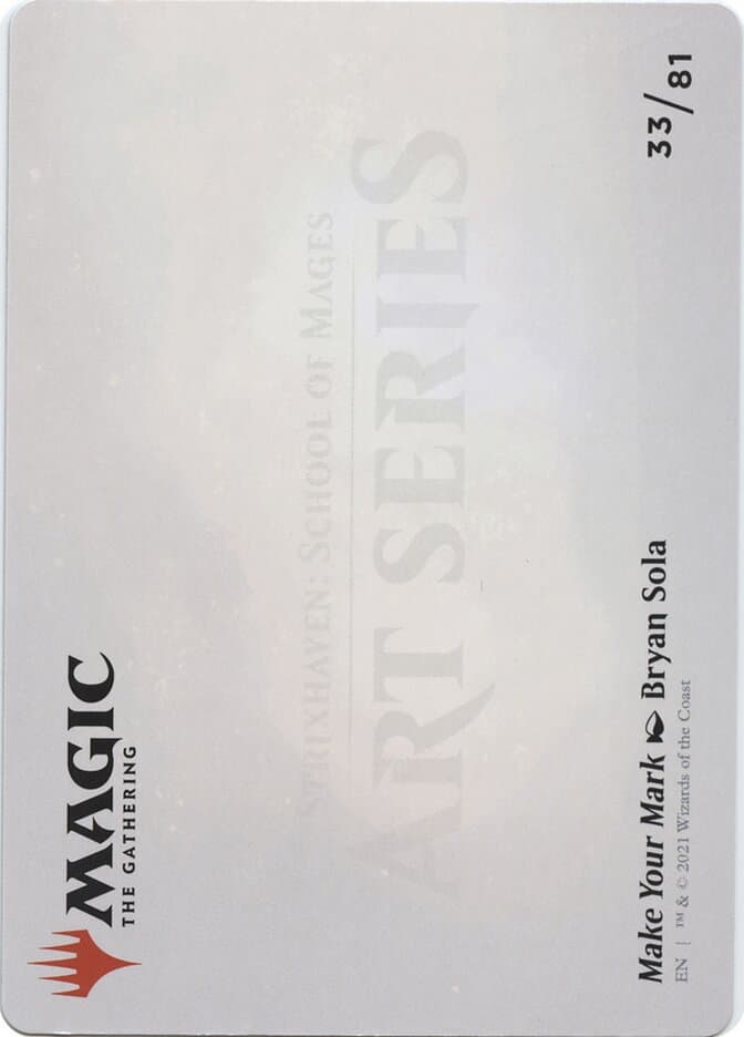Make Your Mark // Make Your Mark Token