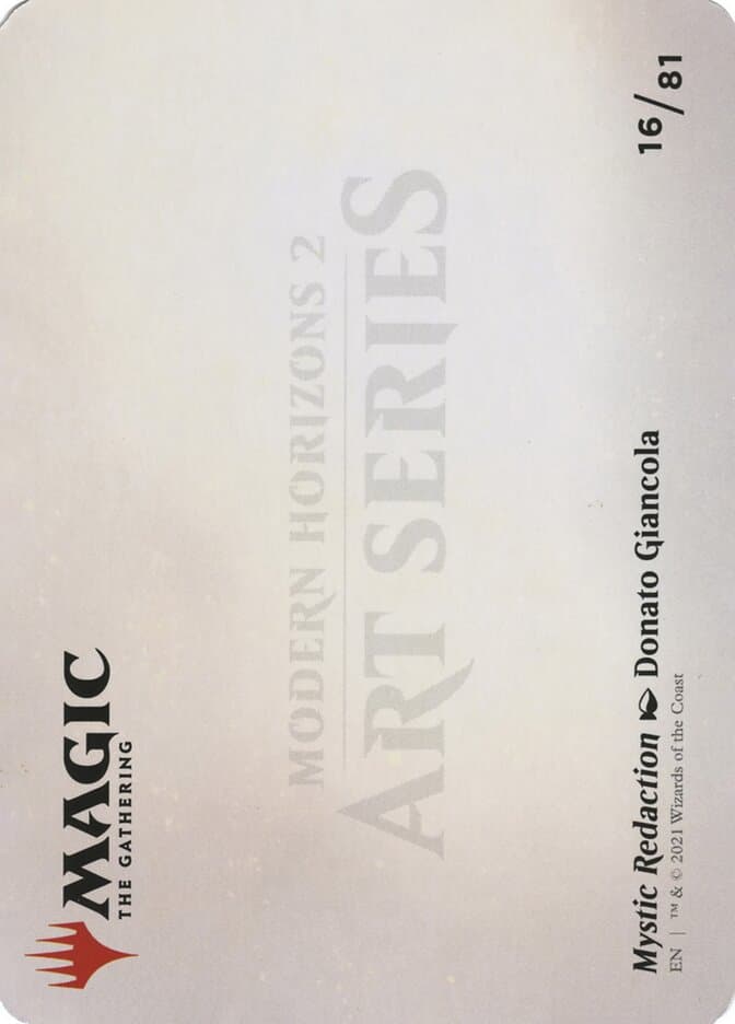 Mystic Redaction // Mystic Redaction Token