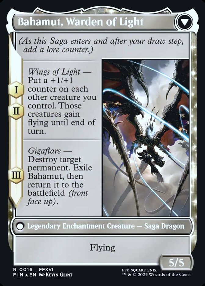 Dion, Bahamut's Dominant // Bahamut, Warden of Light