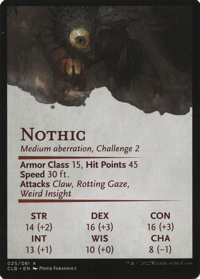 Nothic // Nothic Token