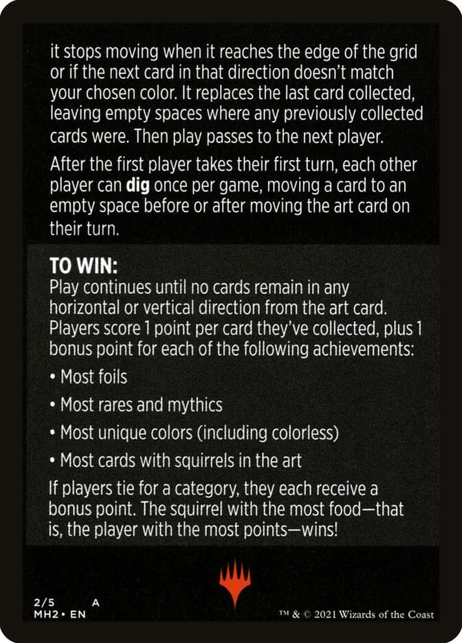 Foraging Squirrels // Foraging Squirrels (cont'd) Token
