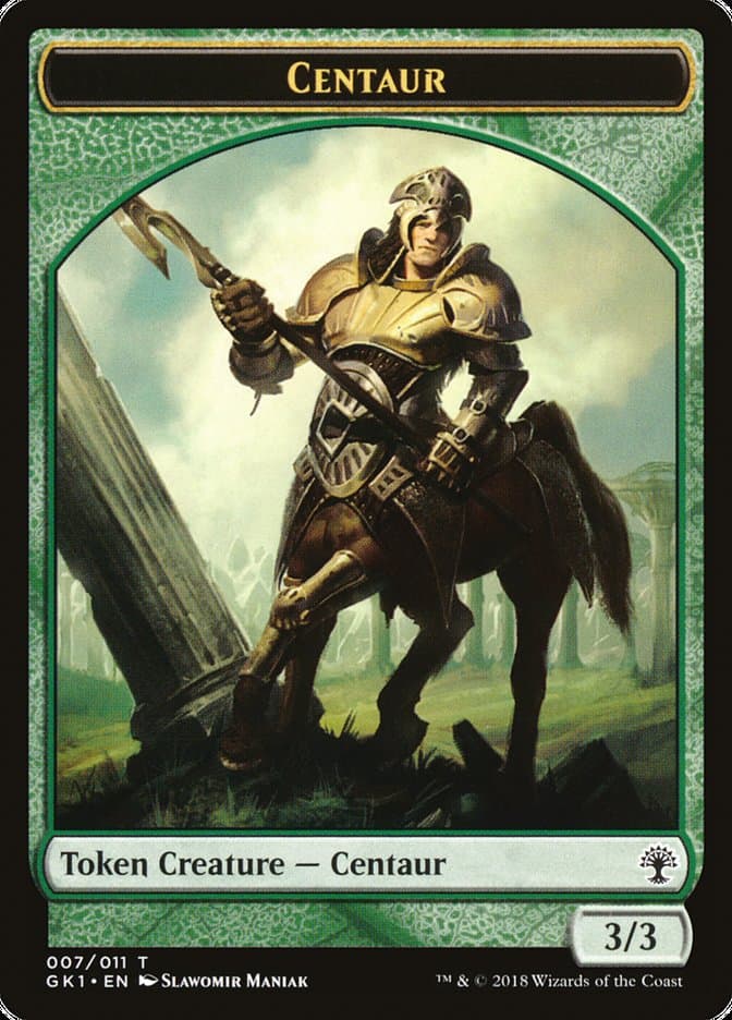 Elemental // Centaur Token
