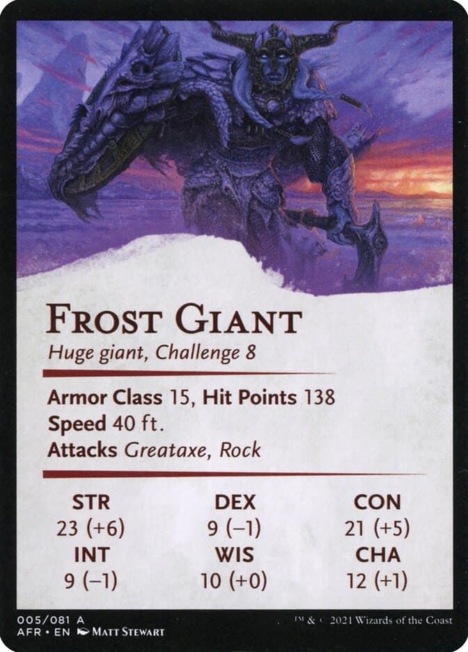 Rimeshield Frost Giant // Frost Giant Token