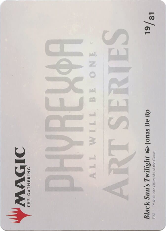 Black Sun's Twilight // Black Sun's Twilight Token