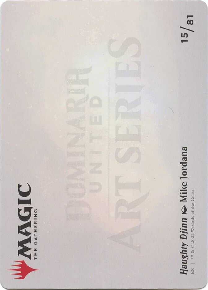 Haughty Djinn // Haughty Djinn Token