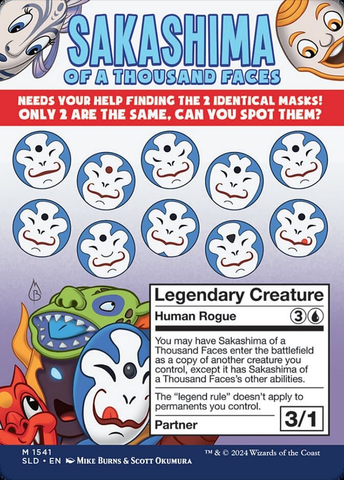 Sakashima of a Thousand Faces // Sakashima of a Thousand Faces