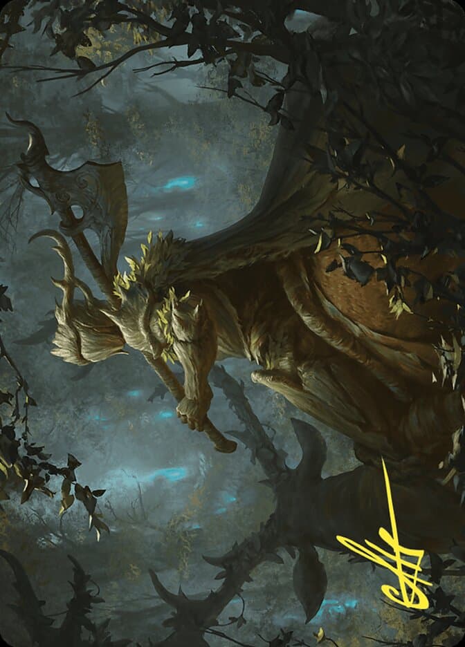 Verdant Outrider // Verdant Outrider Token