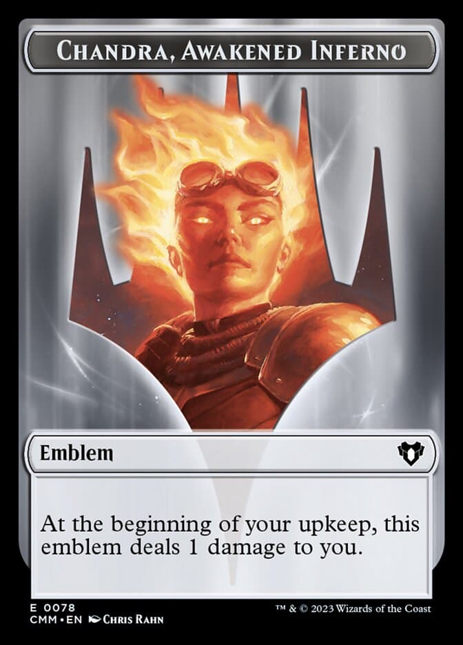 Chandra, Awakened Inferno Emblem Token