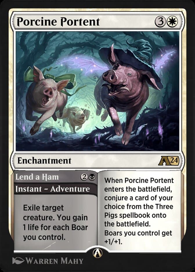 Porcine Portent // Lend a Ham