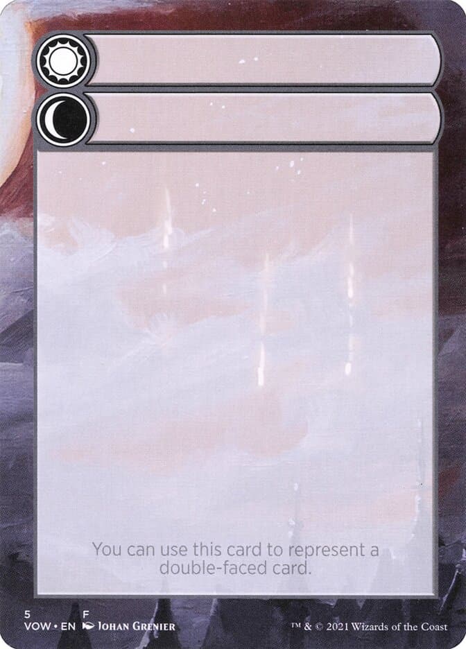 Double-Faced Substitute Card Token