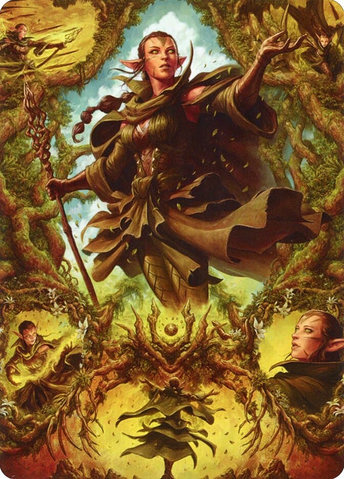Nissa of Shadowed Boughs // Nissa of Shadowed Boughs Token