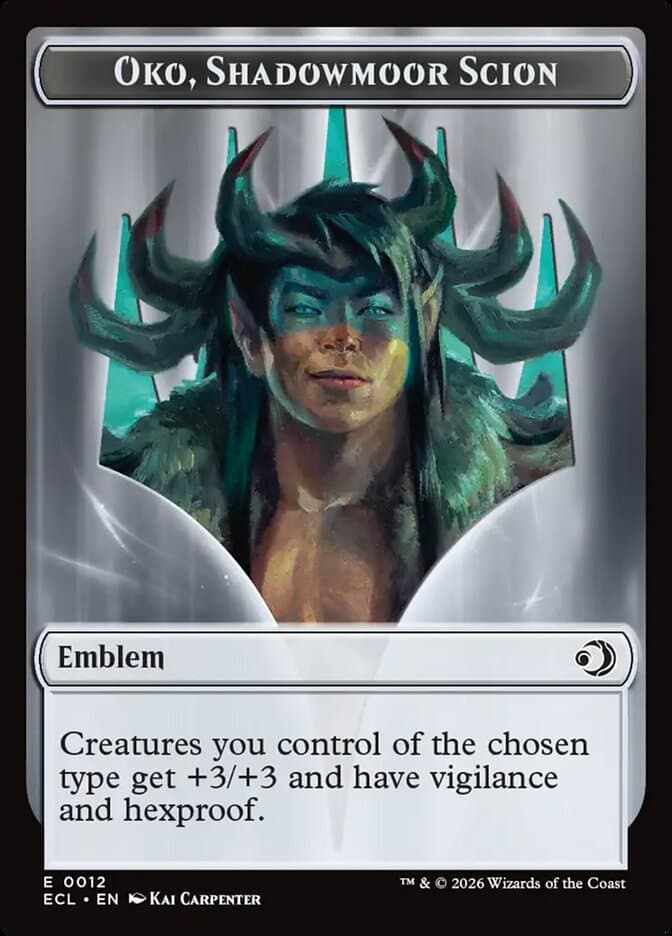 Oko, Shadowmoor Scion Emblem Token