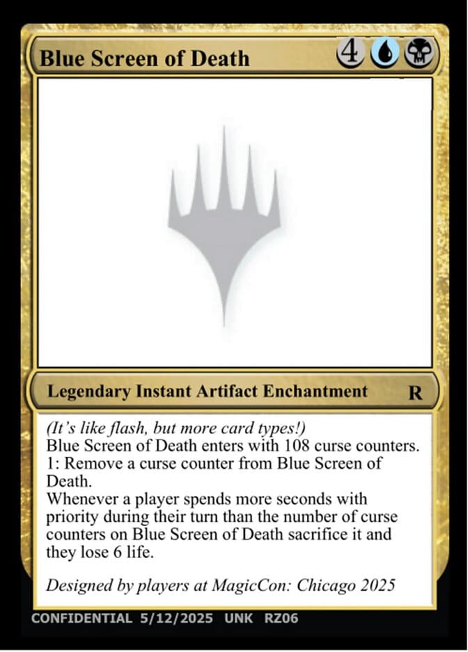 Blue Screen of Death