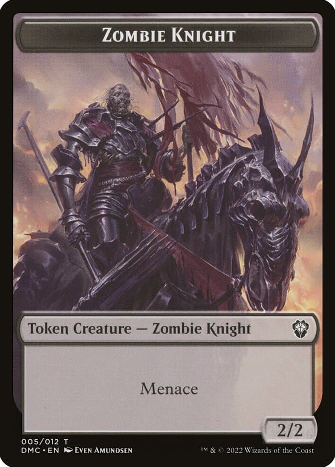 Zombie Knight Token