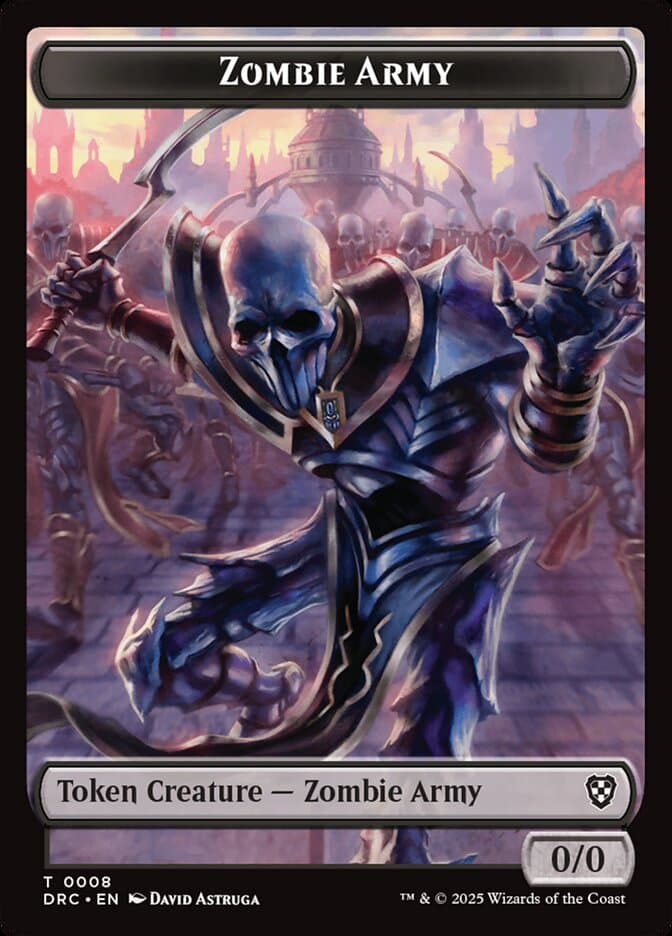Zombie Army Token