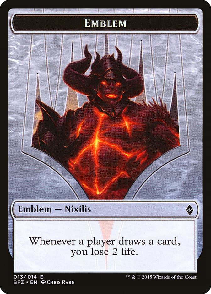 Ob Nixilis Reignited Emblem Token