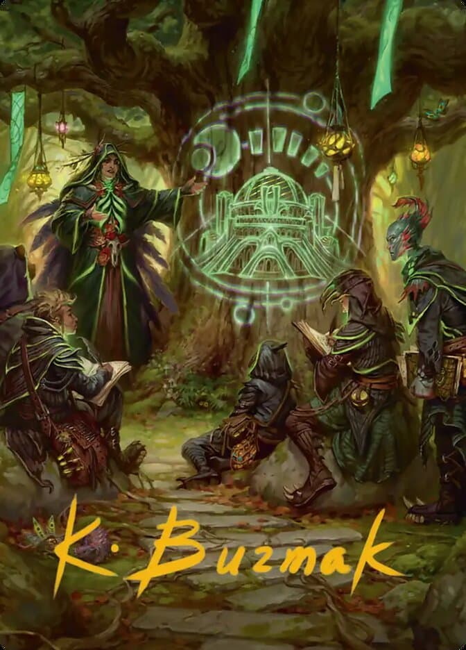 Sylvan Library // Sylvan Library Token