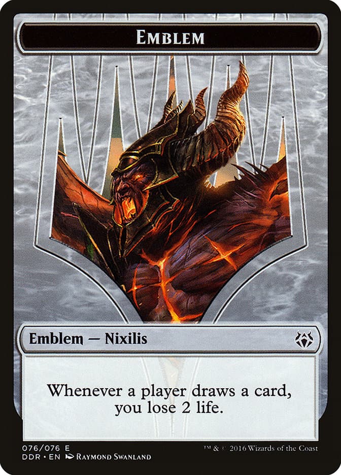 Ob Nixilis Reignited Emblem Token