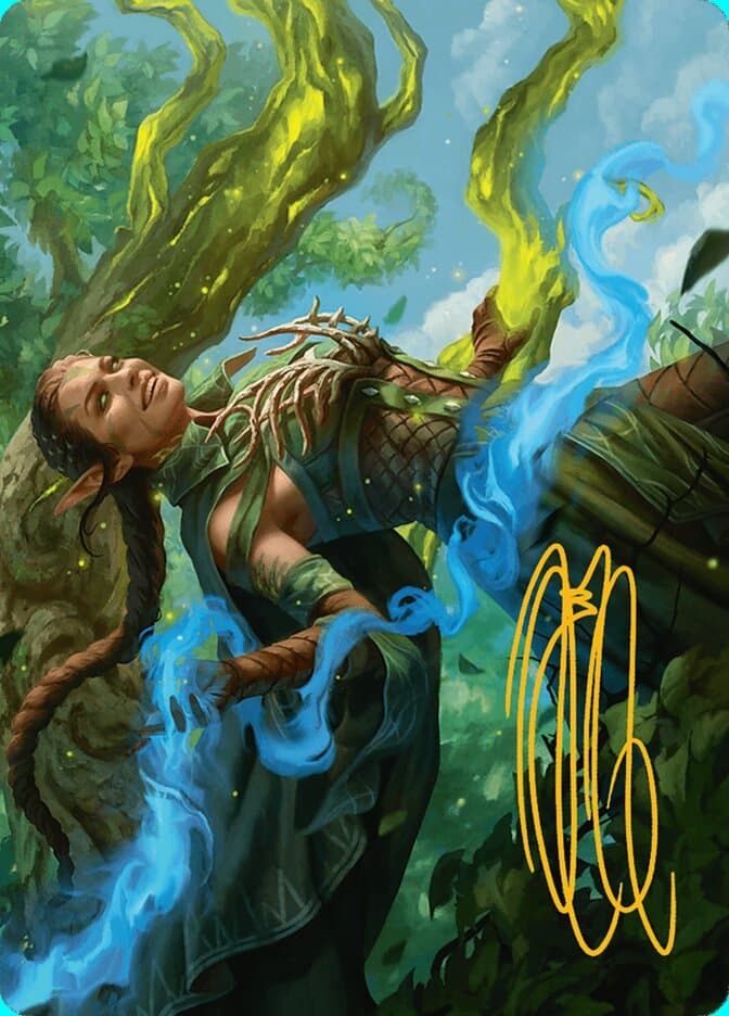 Nissa, Worldsoul Speaker // Nissa, Worldsoul Speaker Token