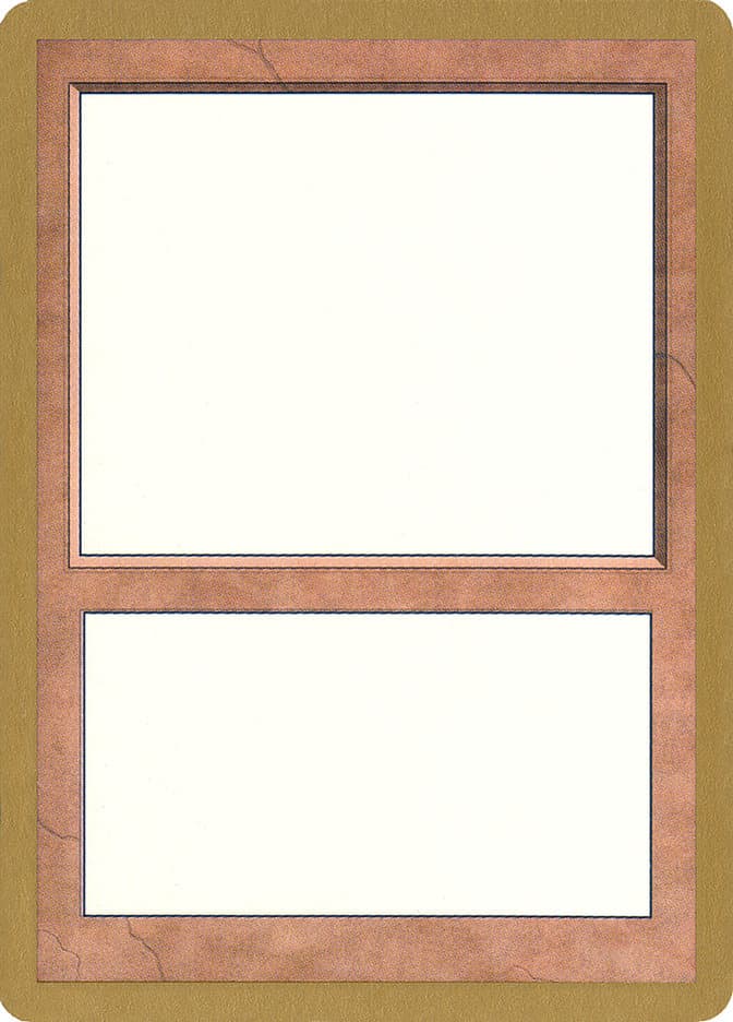 Blank Card Token