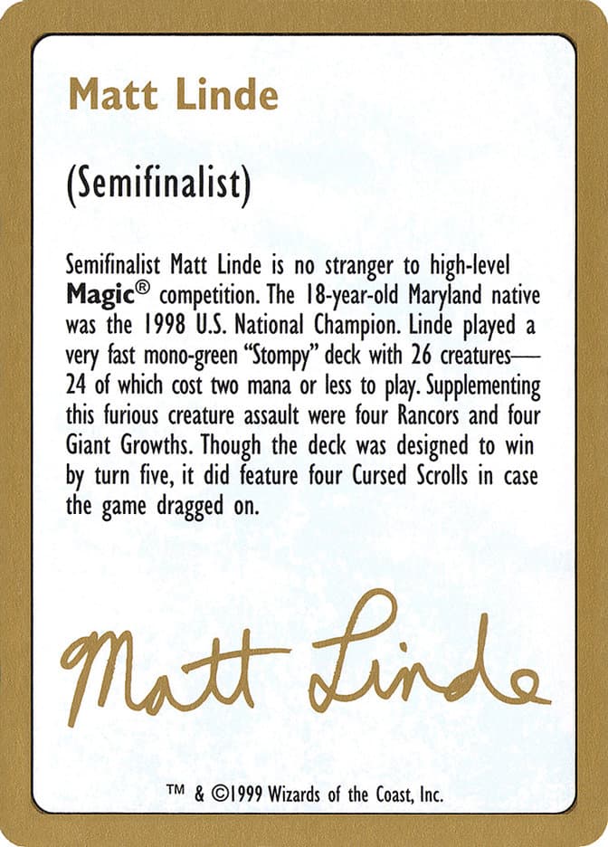 Matt Linde Bio Token