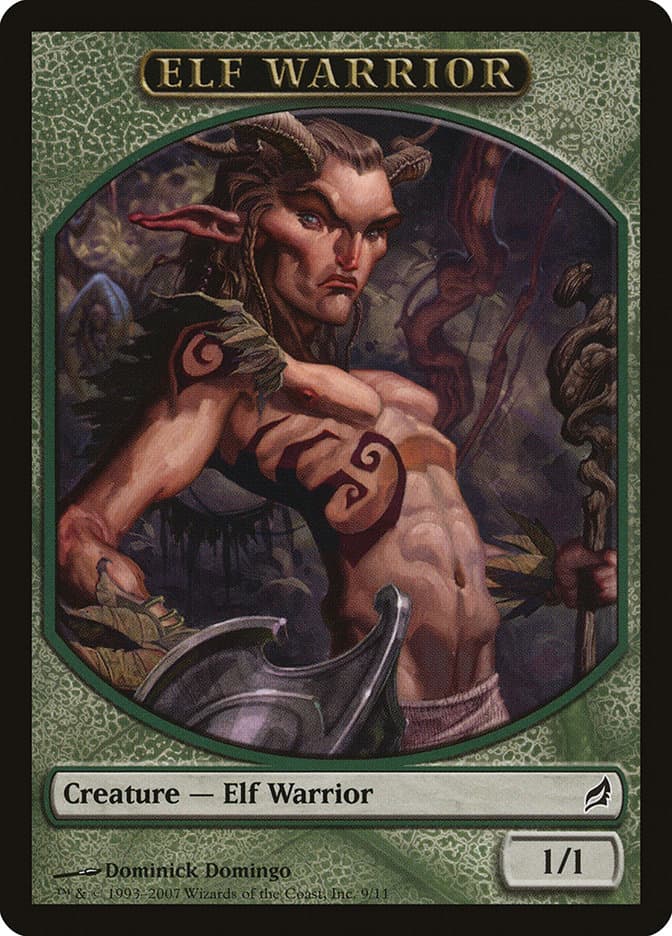 Elf Warrior Token