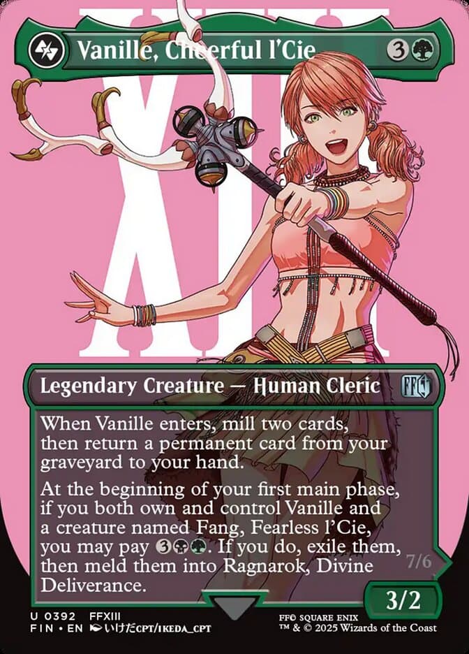 Vanille, Cheerful l'Cie // Ragnarok, Divine Deliverance