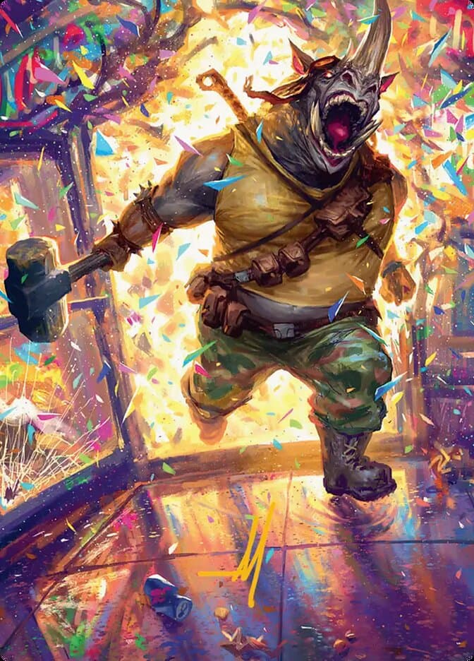 Rocksteady, Rowdy Rhino // Rocksteady, Rowdy Rhino Token