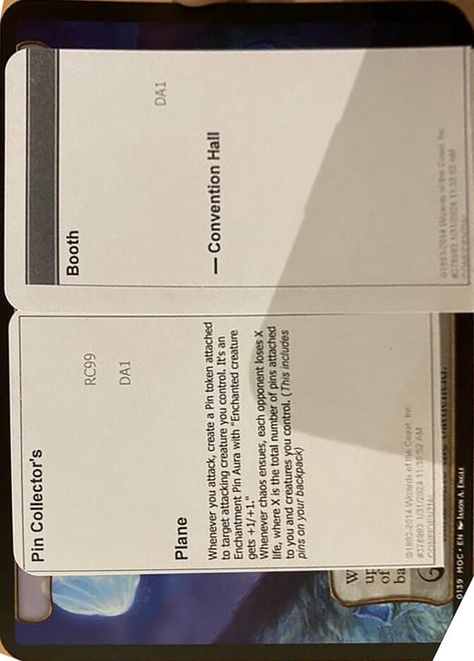 Pin Collector's Booth