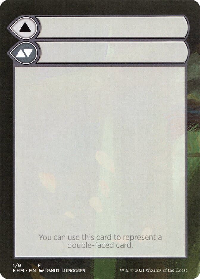 Double-Faced Substitute Card Token
