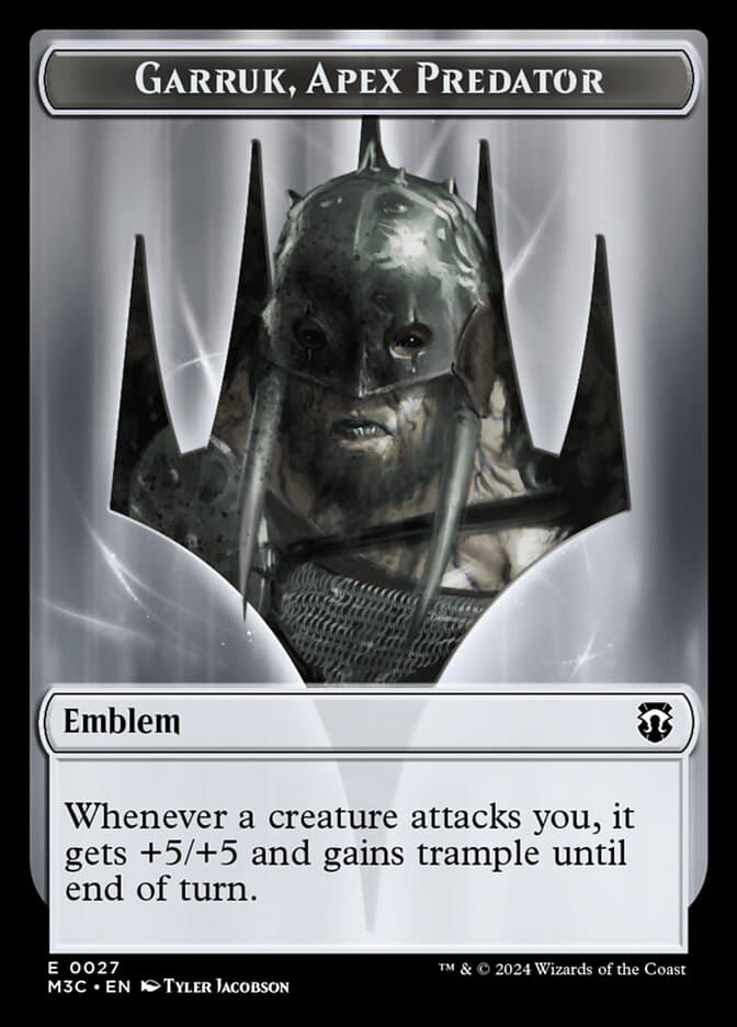 Garruk, Apex Predator Emblem Token