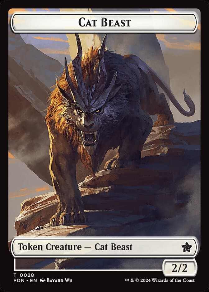 Cat Beast Token