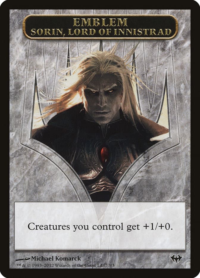 Sorin, Lord of Innistrad Emblem Token