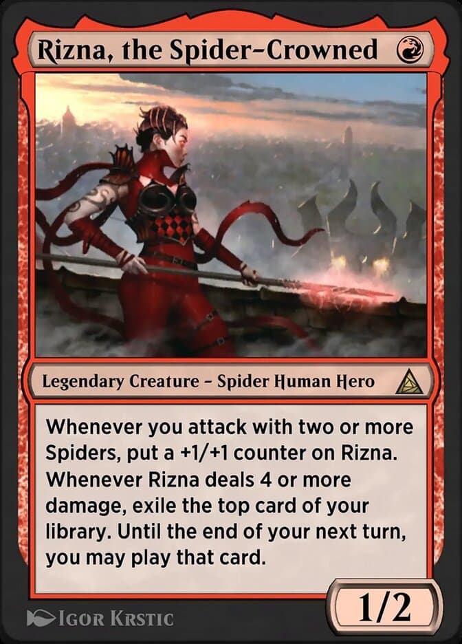 Spinneret and Spiderling