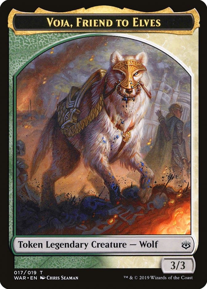 Voja, Friend to Elves Token