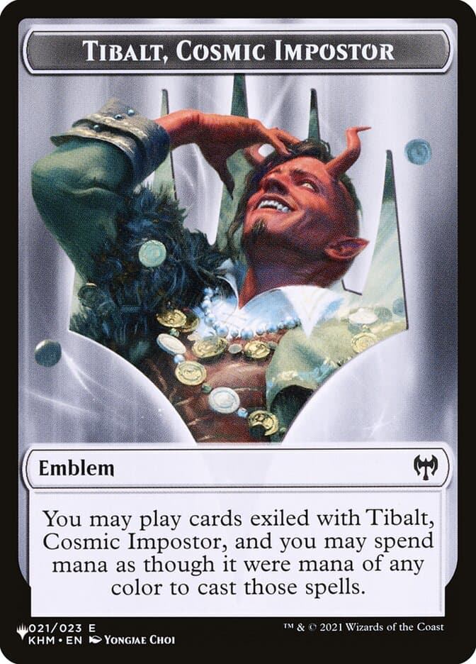 Tibalt, Cosmic Impostor Emblem Token