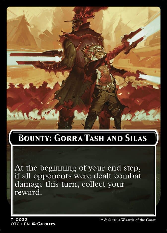 Bounty: Gorra Tash and Silas // Wanted! Token