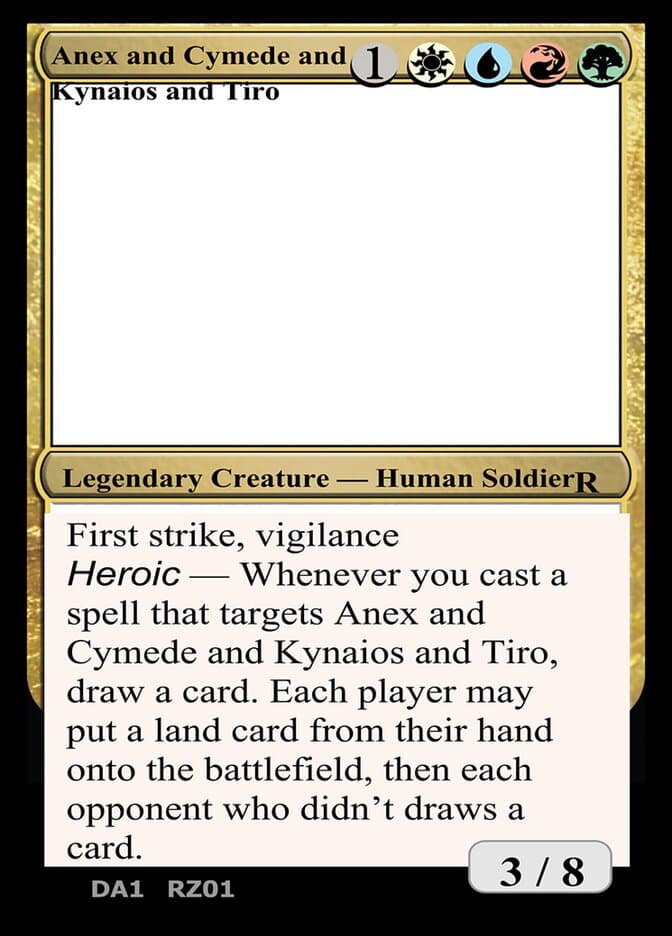 Anax and Cymede & Kynaios and Tiro