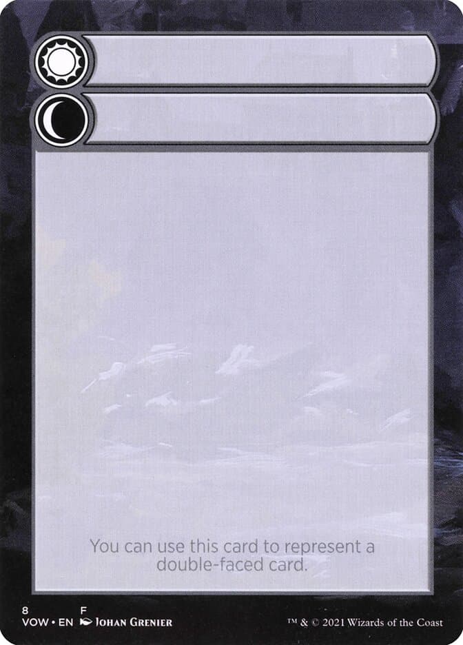 Double-Faced Substitute Card Token